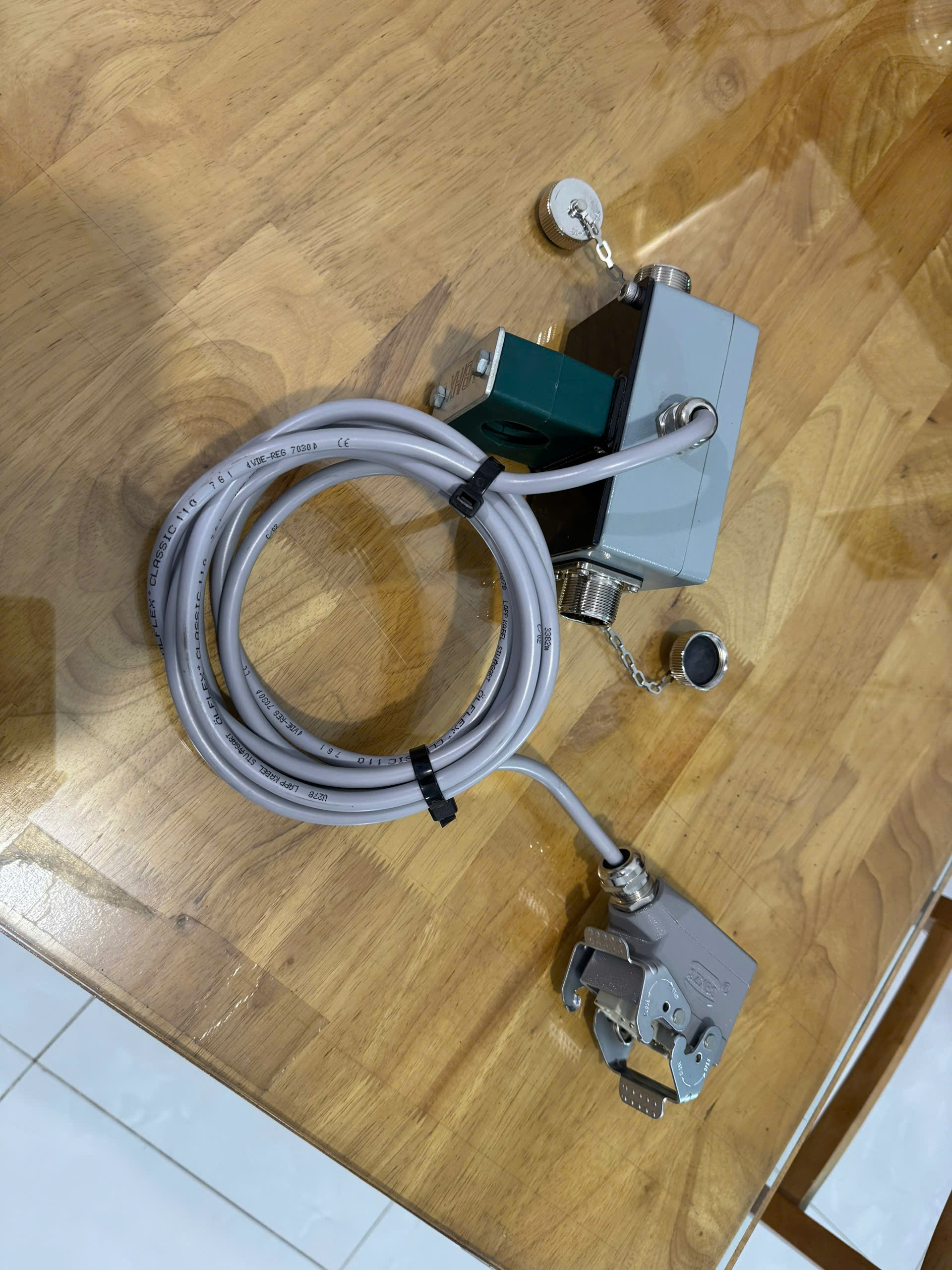 Dây cáp chuyển đổi senso Demag -> Vogele